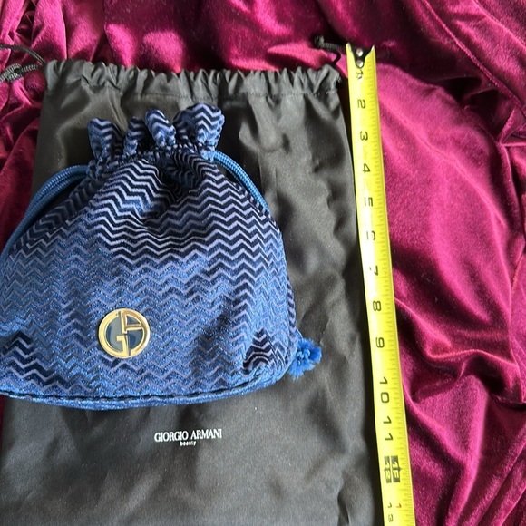 NWOT Giorgio Armani Beauty Cosmetic and Storage Bag Set - Picture 6 of 6